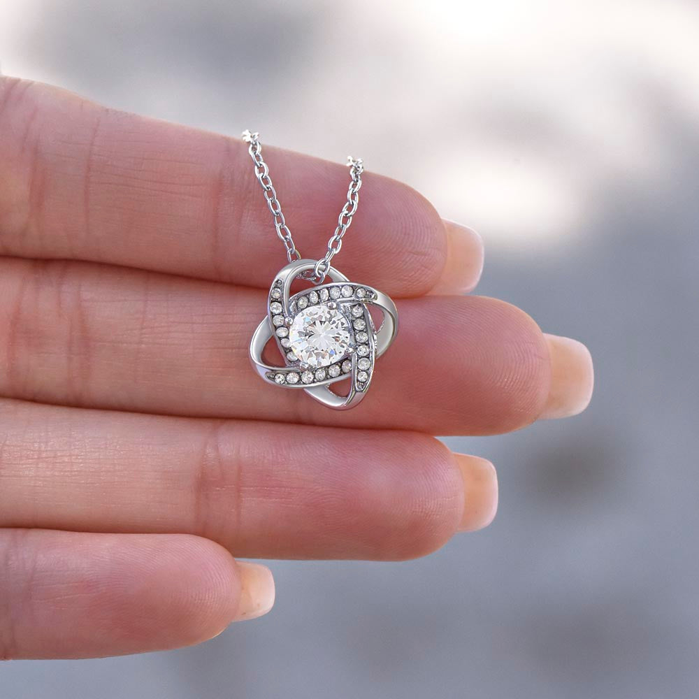 To My Daughter - From Dad - Rotating Rose Box Necklace Gift Set SS#28