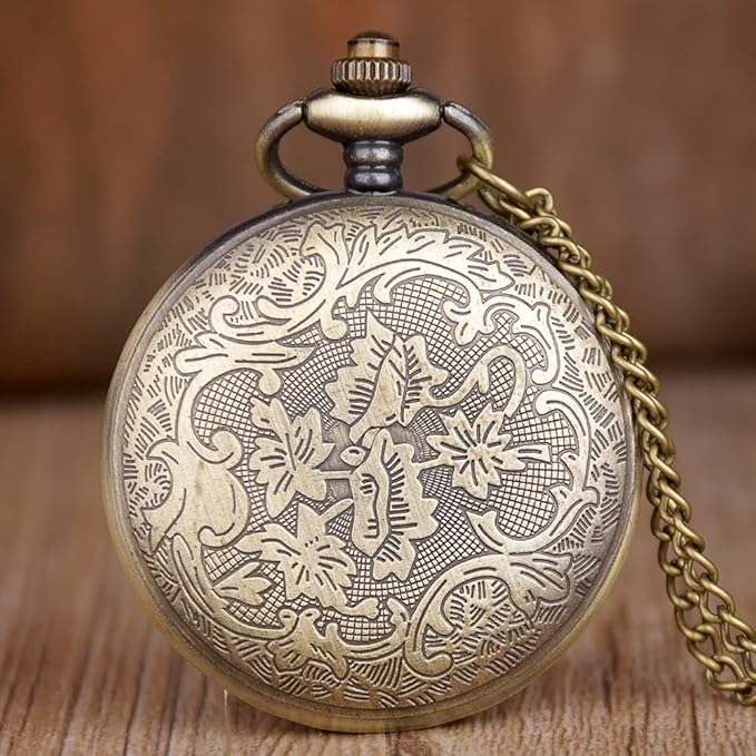 To Grandson / From Grandpa - Luxury Vintage Pocket Watch Gift SS#2604