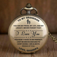 To Grandson / From Grandpa - Luxury Vintage Pocket Watch Gift SS#2604