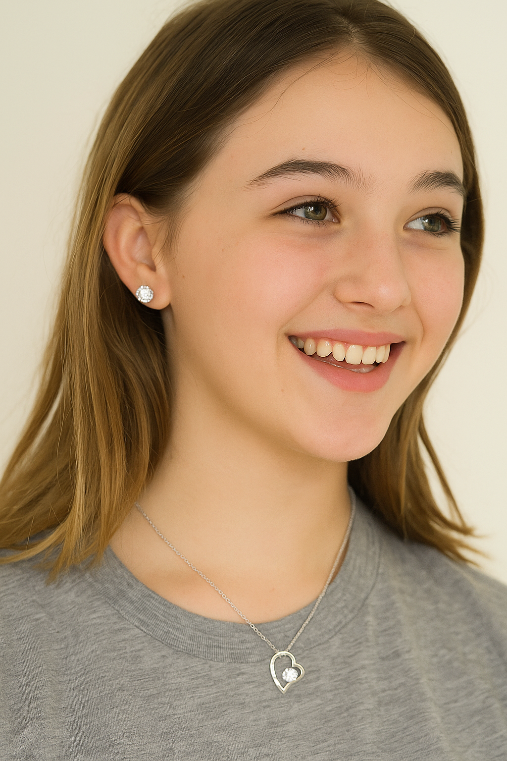To my Daughter -  From Dad - Forever Love Necklace - SR#0225