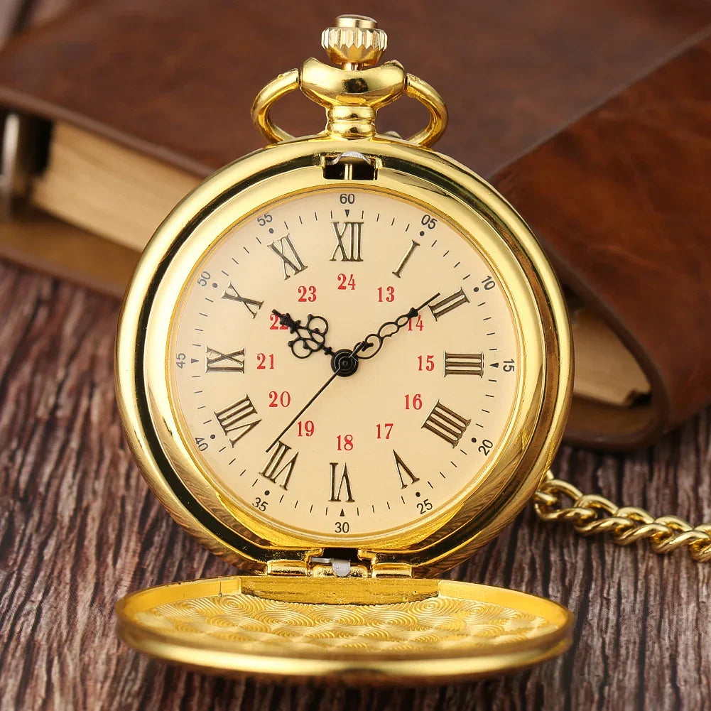 Special Gift For Grandson - Luxury Vintage Pocket Watch