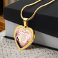 To My Daughter / From Dad -  Luxury Heart Necklace