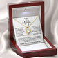 TO MY WIFE - FOREVER LOVE NECKLACE GIFT - SO#1526