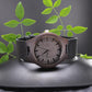 To my Grandson - Lion engraved wood watch