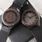 To my Grandson - Lion engraved wood watch