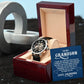 To Grandson / From Grandma Openwork Watch - SO - 0042