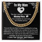 To My Man - Cuban Link Chain Necklace - Missing Piece