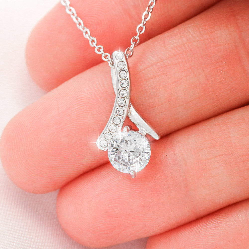 To My Granddaughter - Alluring Beauty Necklace