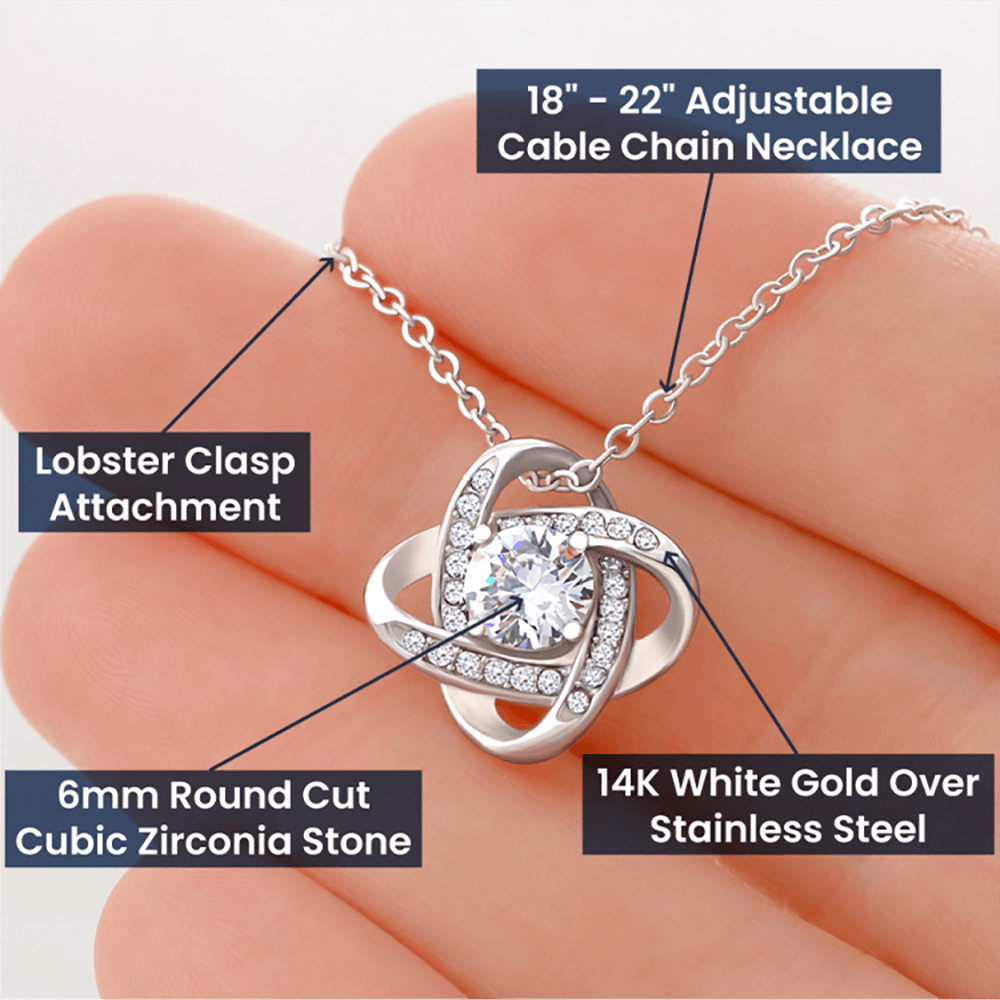 Love Knot Necklace - Open Letter To Daughter From Dad - 02