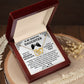 Interlocking Hearts Promise Necklace For Daughter