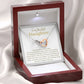 Sentimental Gift for Daughter - Interlocking hearts necklace - 02