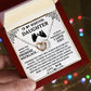 Interlocking Hearts Promise Necklace For Daughter