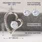 To My Daughter - Forever Love Neckalce With Free Zirconia Earrings