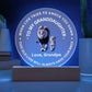Special Gift For Granddaughter - LED  Acrylic Plaque - SO#1472