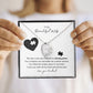 To My Wife - Missing Heart Piece Forever Love Necklace