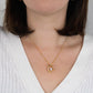 To My Wife - Missing Heart Piece Forever Love Necklace