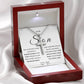 To My Son From Dad - Cross Necklace - SO02